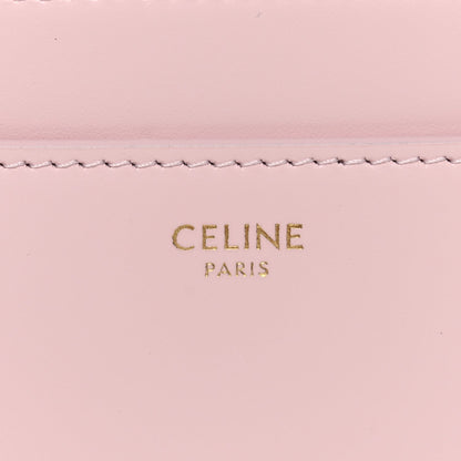 Satinated Calfskin Mini 16 Top Handle Bag Pastel Pink