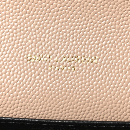 Grain De Poudre Monogram Uptown Chain Wallet Dark Beige