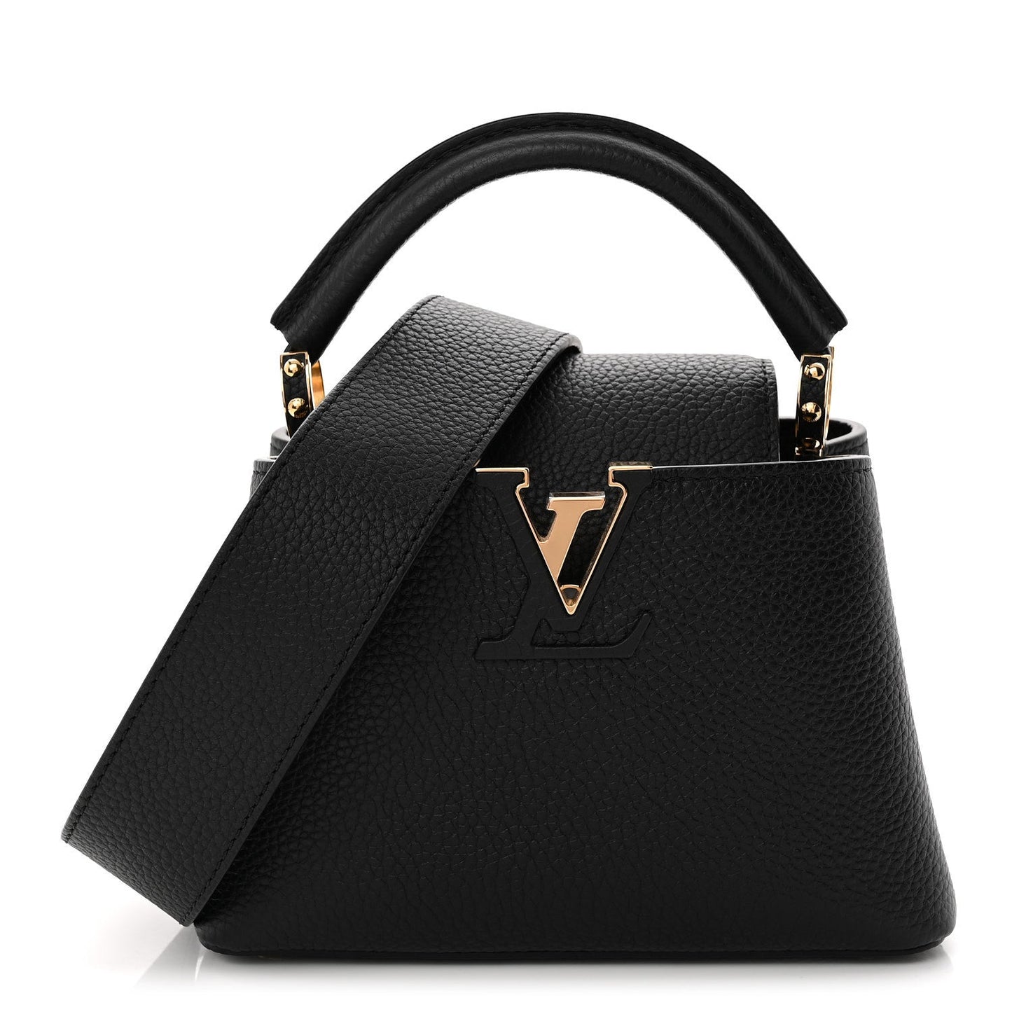 Taurillon Mini Capucines Black