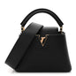 Taurillon Mini Capucines Black
