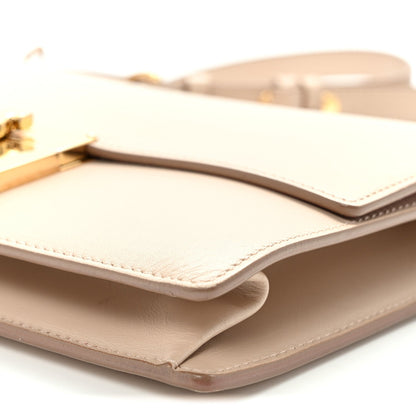 Calfskin Medium Aileen Bag Beige