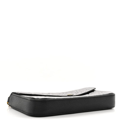 Empreinte Pochette Felicie Chain Wallet Black