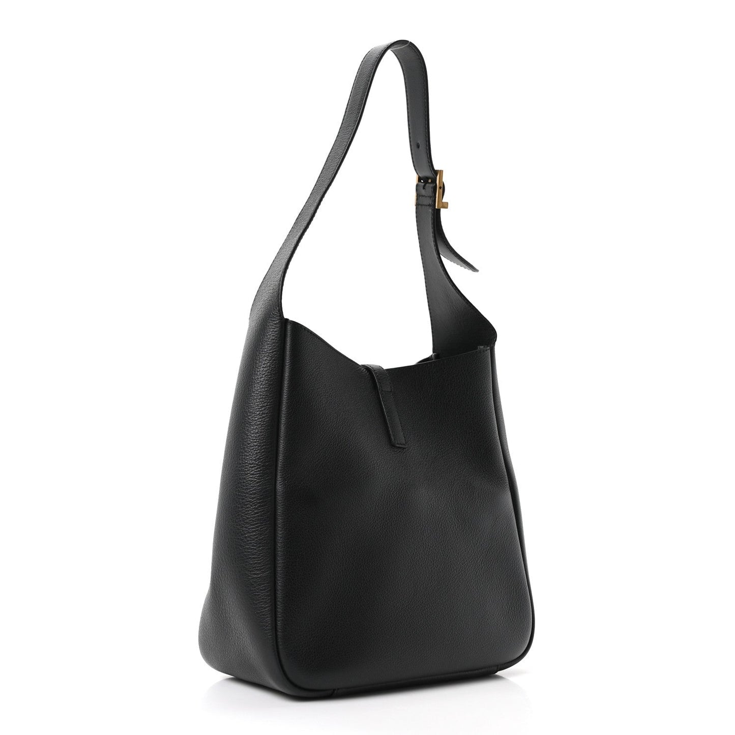 Smooth Calfskin Small Le 5 A 7 Soft Hobo Black