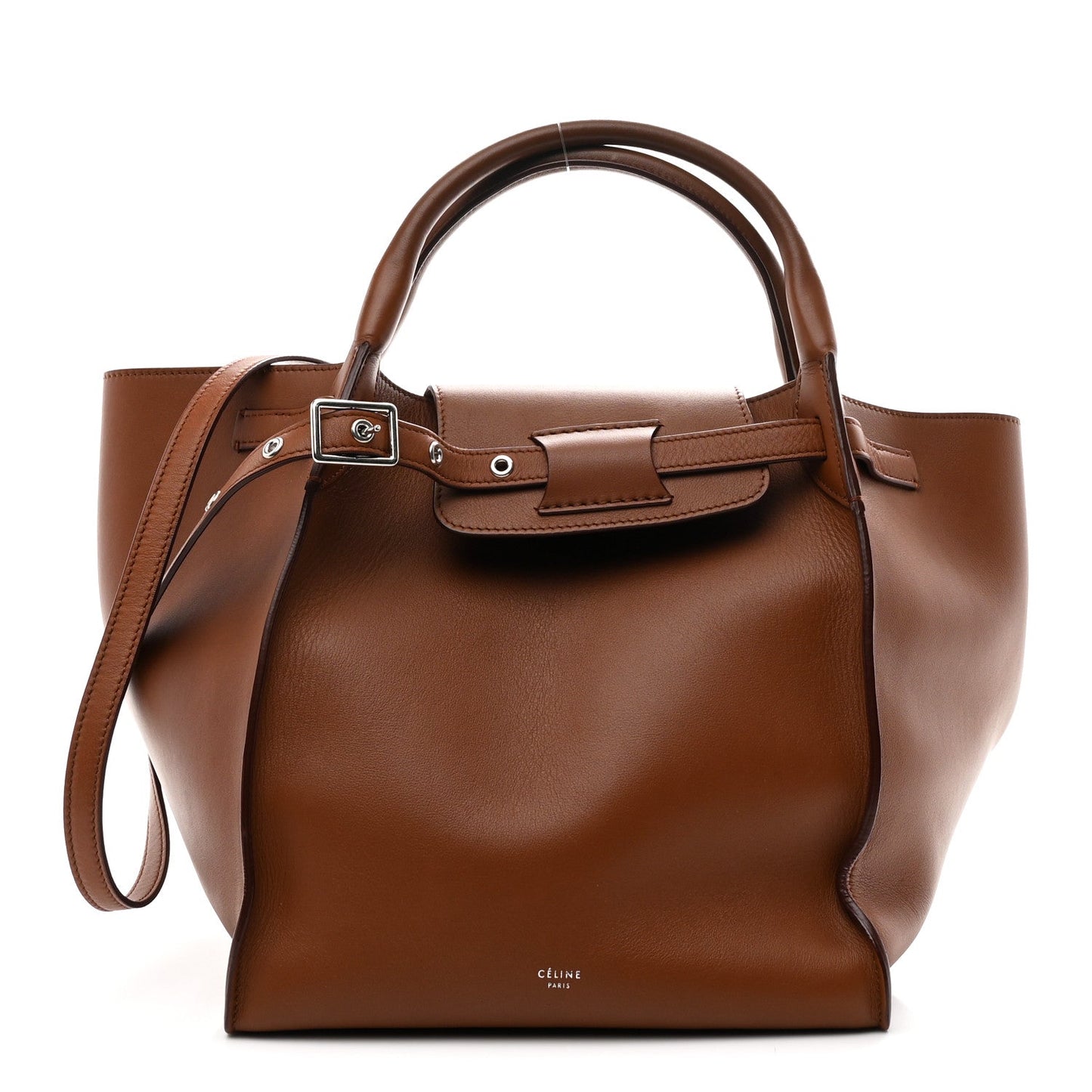Smooth Calfskin Small Big Bag Tan