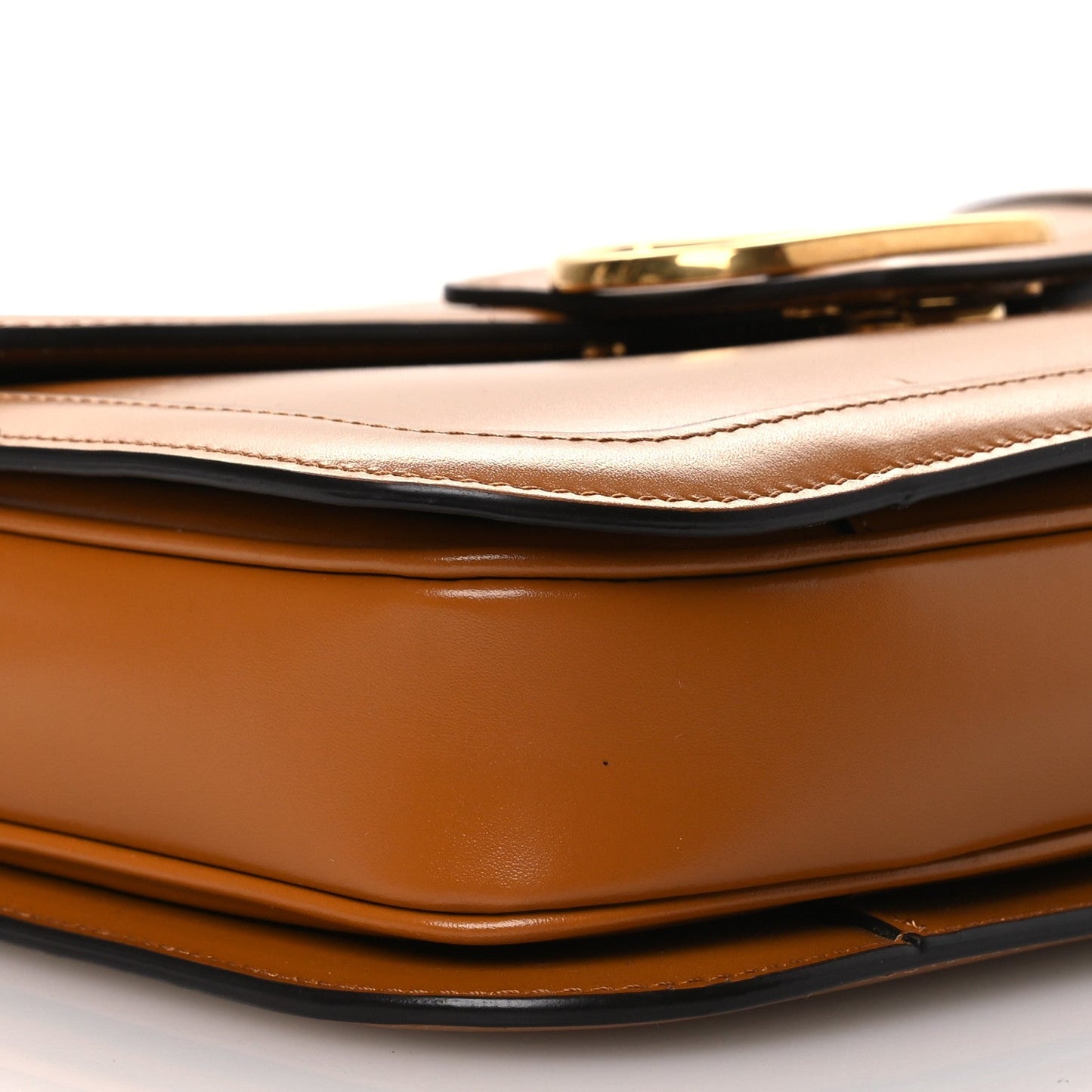Smooth Calfskin 9to5 Shoulder Bag Tan