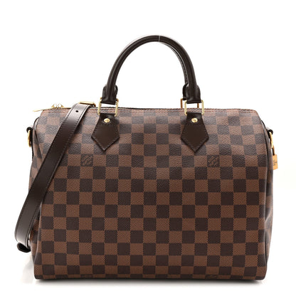 Damier Ebene Speedy Bandouliere 30
