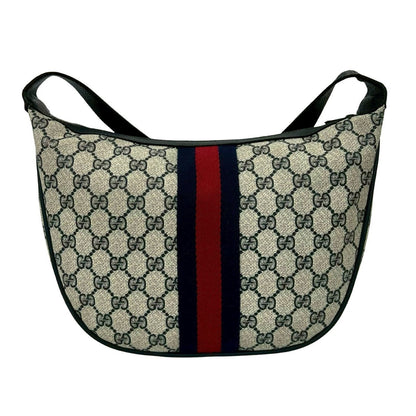 Gucci GG Logo Leather Shoulder Bag