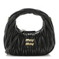 Nappa Matelasse Mini Wander Hobo Black