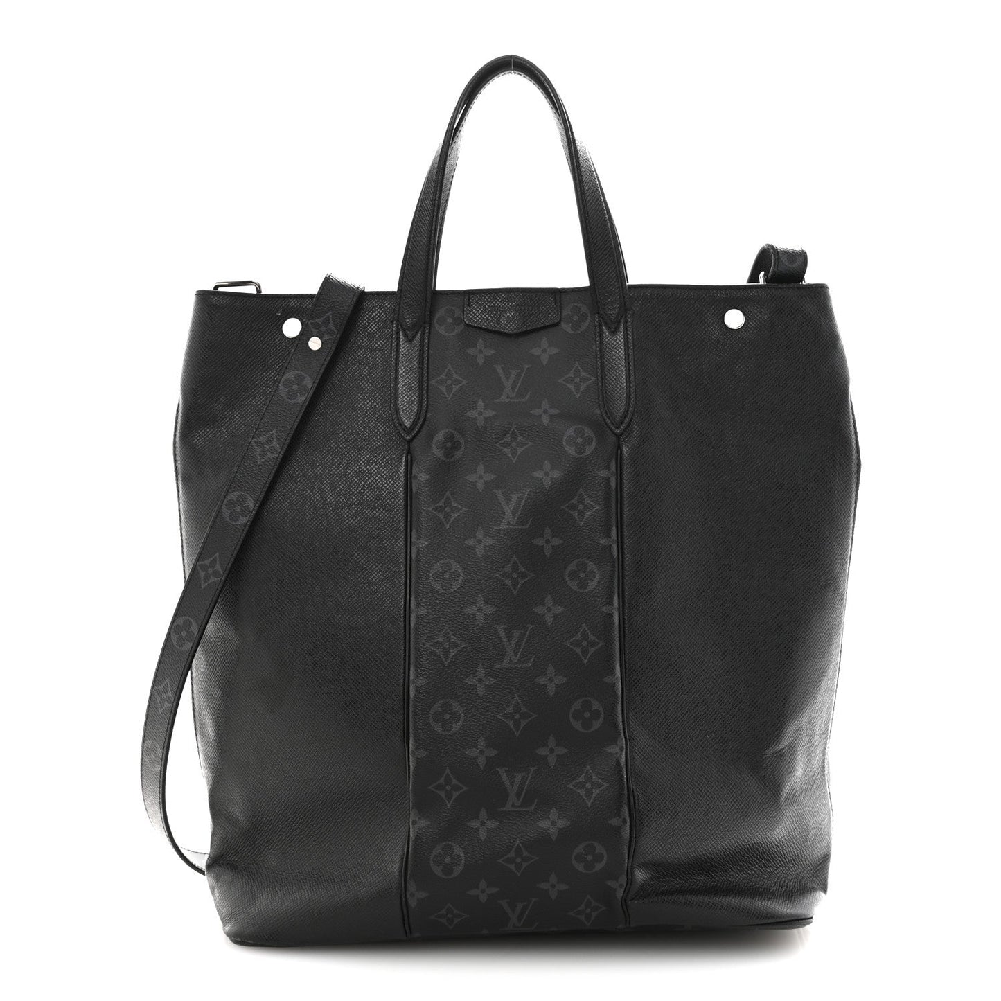 Taiga Monogram Eclipse Outdoor Tote Black