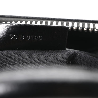 Shiny Lord Calfskin Small Antigona Black