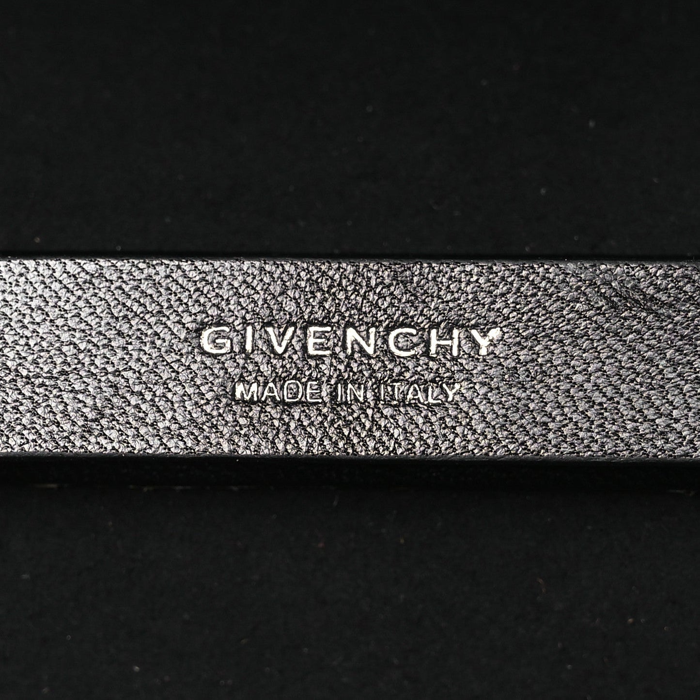 Calfskin G Chain Clutch Black