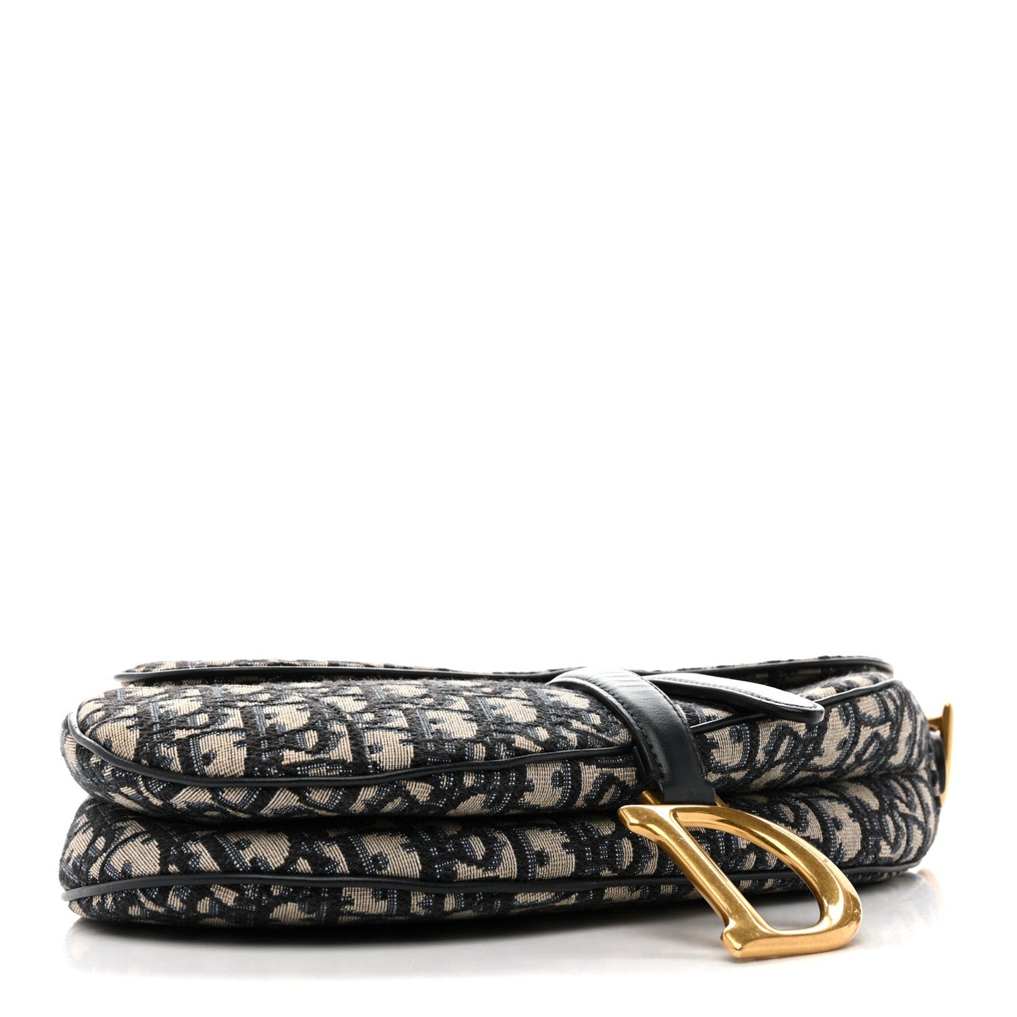 Oblique Saddle Bag Blue
