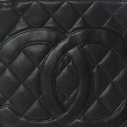 Caviar Quilted Medallion Tote