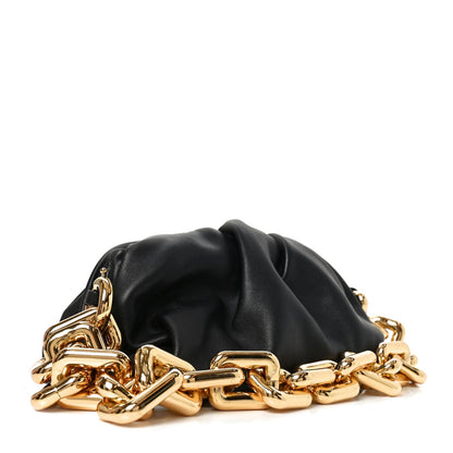 Calfskin The Pouch Chain Black