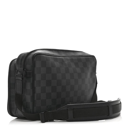 Damier Graphite Utility Messenger