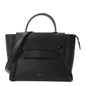 Grained Calfskin Micro Belt Bag Black