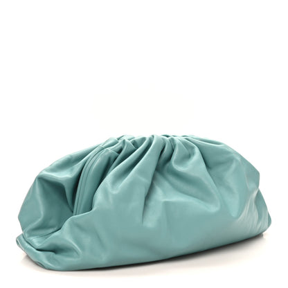 Smooth Butter Calf The Pouch Oversized Clutch Linoleum