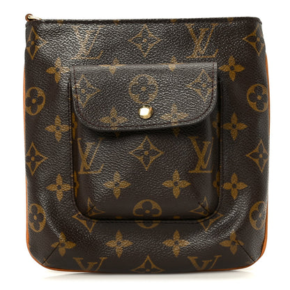 Monogram Partition Wristlet