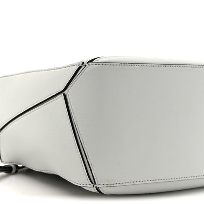 Calfskin Small Puzzle Bag Kaolin