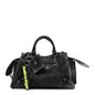 Used Calfskin Silver Hardware Neo Classic City Navy