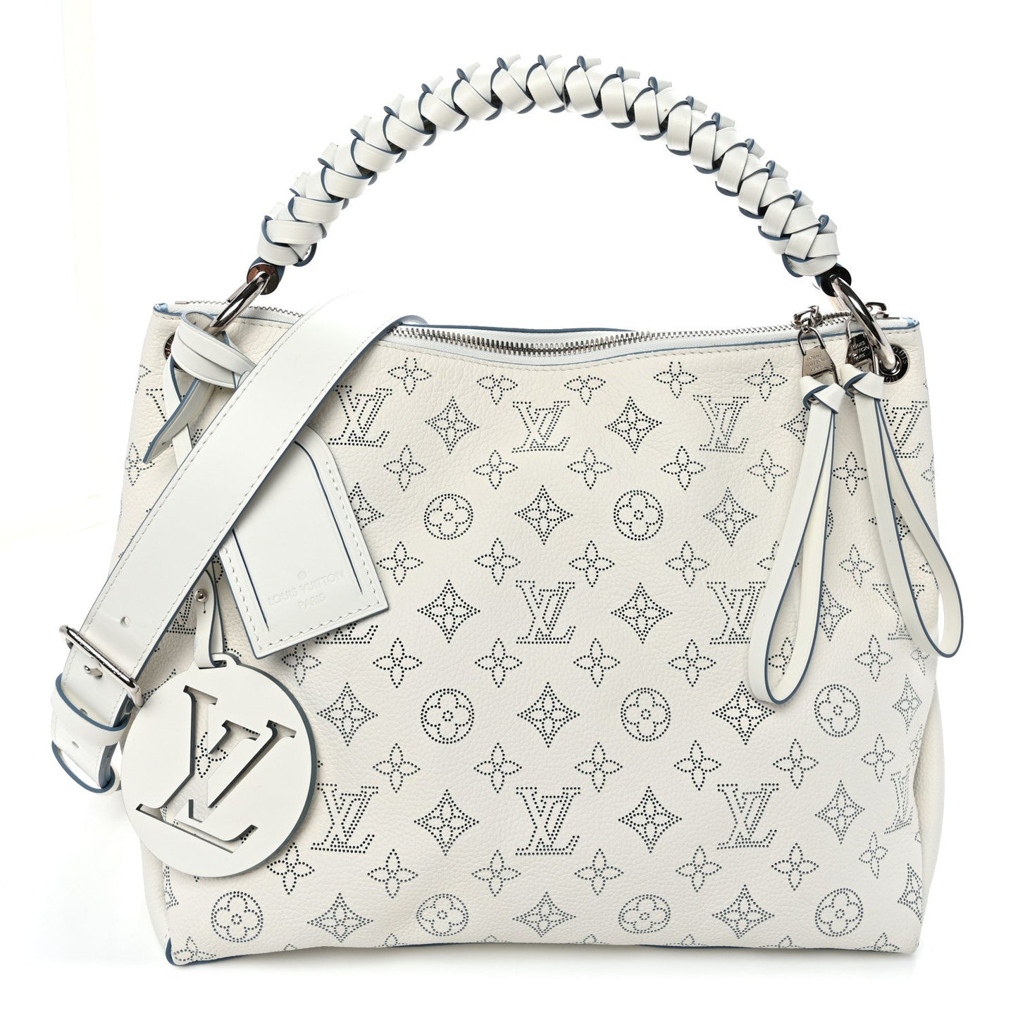 Mahina Beaubourg Hobo MM Snow Orage Blue