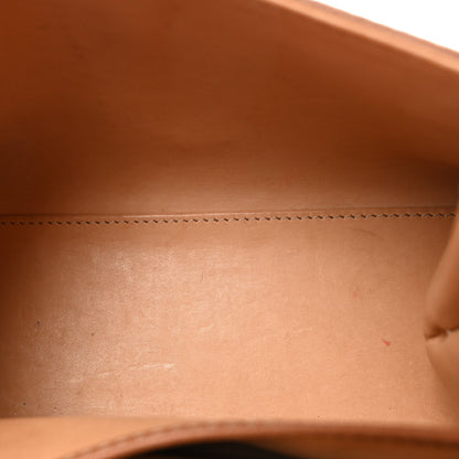 Grained Rodeo Calfskin Surpique Mini Brillant Satchel Vegetal Ivory
