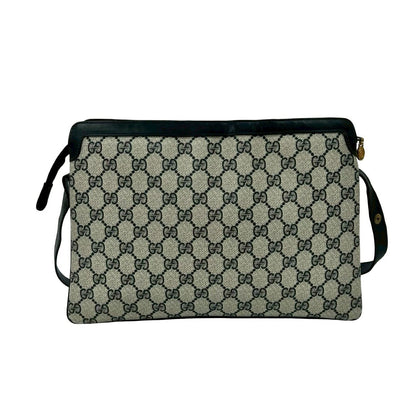 Gucci GG Logo PVC Leather Shoulder Bag