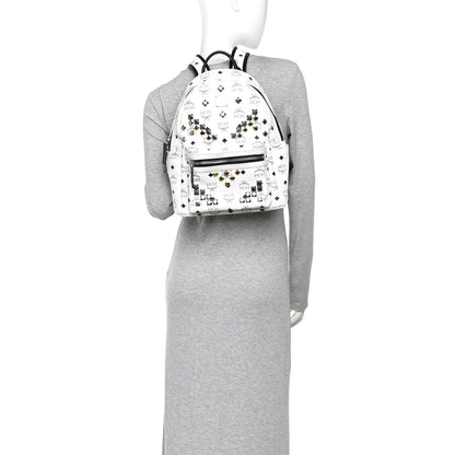 Visetos Studded Small Stark M Backpack White