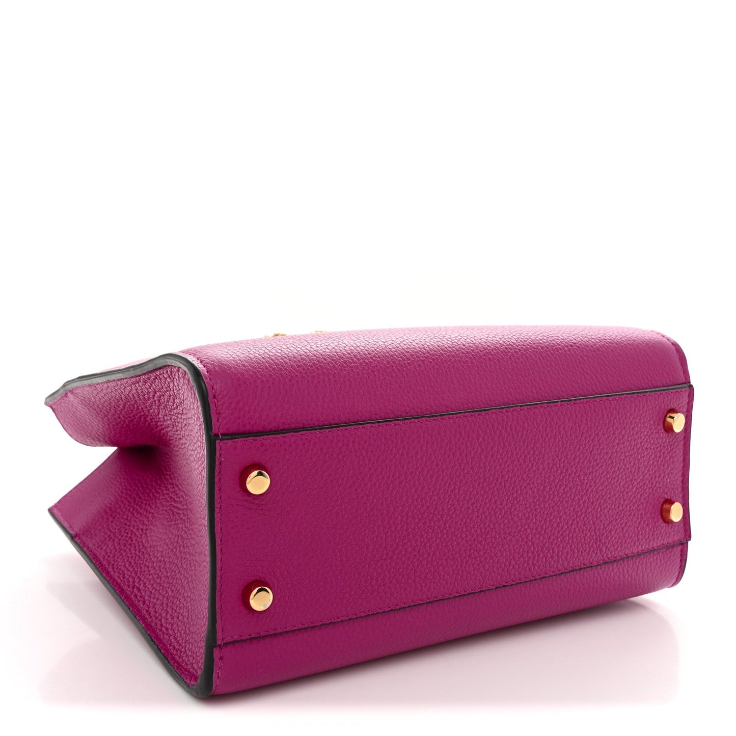 Grainy Calfskin Virtus Top Handle Tote Pink Light Pink