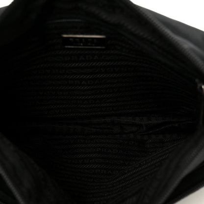 Tessuto Nylon Messenger Bag Black
