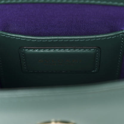 Calfskin Small Serpenti Forever Snake Strap Crossbody Bag Emerald Green