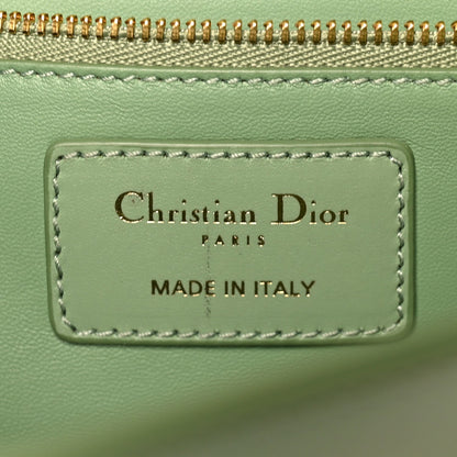 Smooth Calfskin 30 Montaigne Flap Bag Mint Green