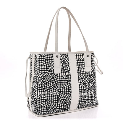 Visetos Medium Liz Reversible Shopper Tote White