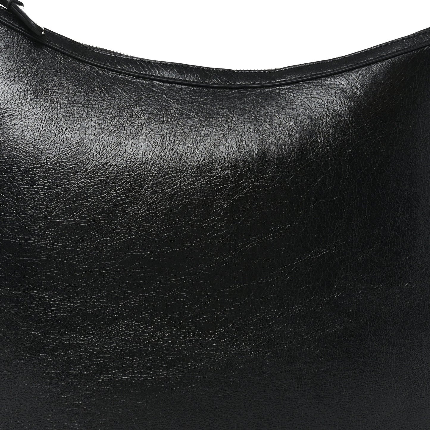 Lambskin Large JC Soft Hobo Bag Black