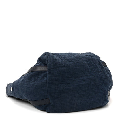 Canvas Small Double Face Tote Navy