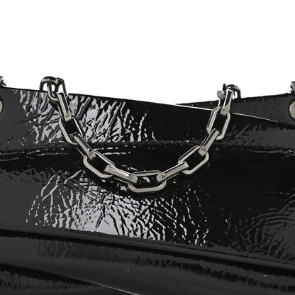 Patent Vog Small Loubitwist Clutch Black