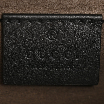 GG Supreme Monogram Belt Bag Black