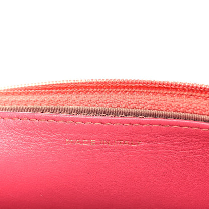 Wool Tweed Lambskin Quilted Chanel 19 Wallet On Chain WOC Coral Pink