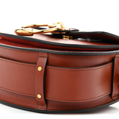 Calfskin Small Tess Bag Sepia Brown