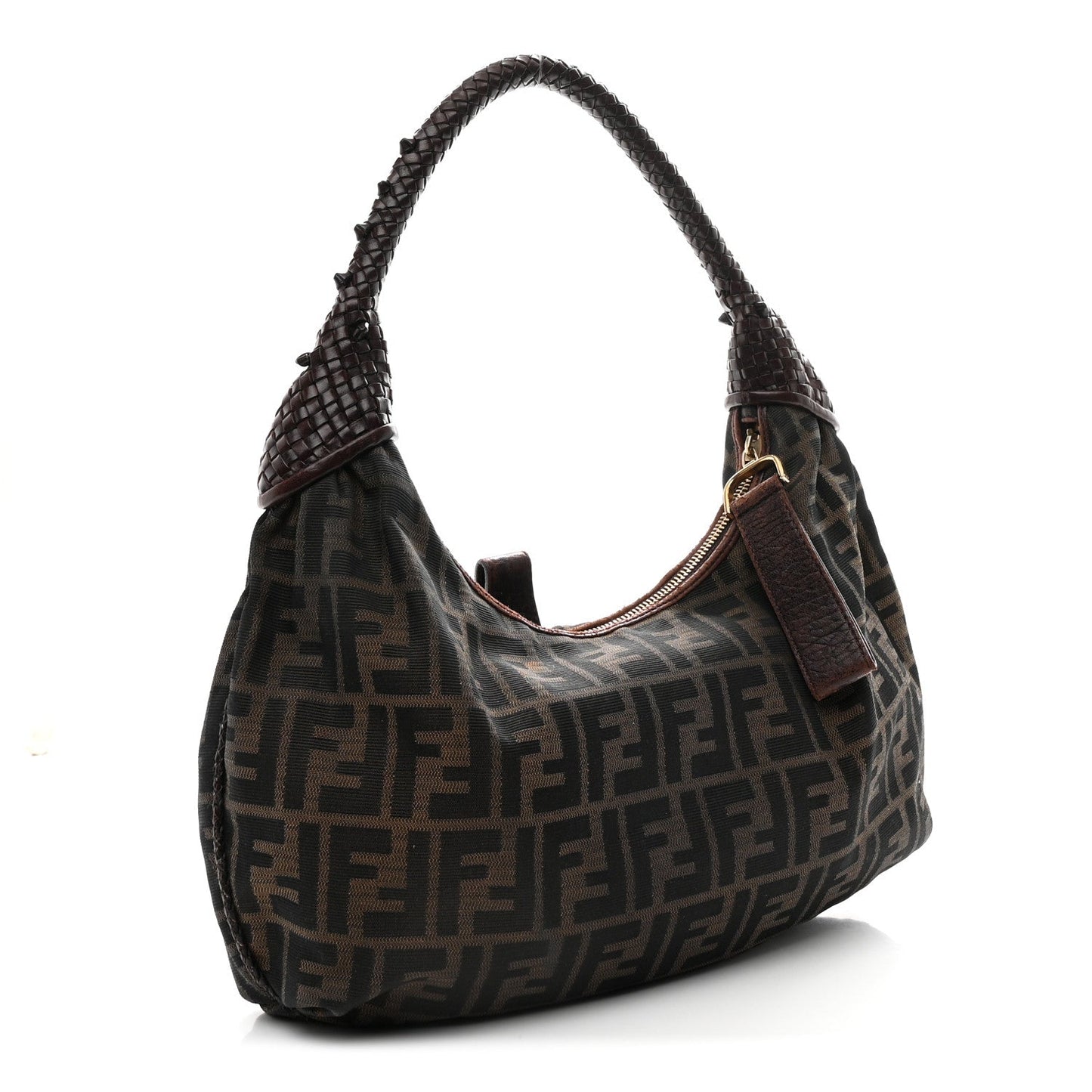 Zucca Nappa Nuvolata Vitello Tortuga Medium Spy Hobo Tobacco Moro