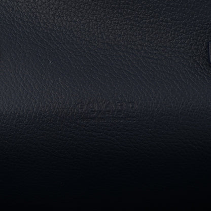 Goyardine Calfskin Chypre Wallet Pouch Navy