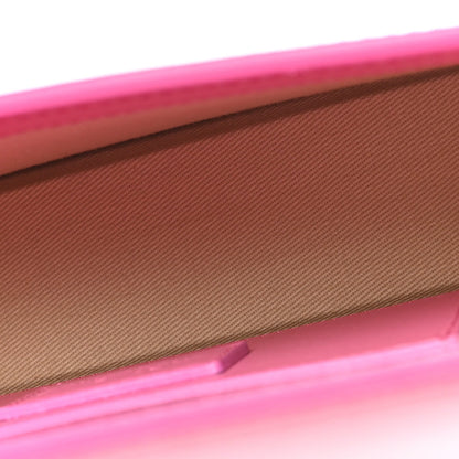 Smooth Calfskin Le Bambino Long Flap Pink