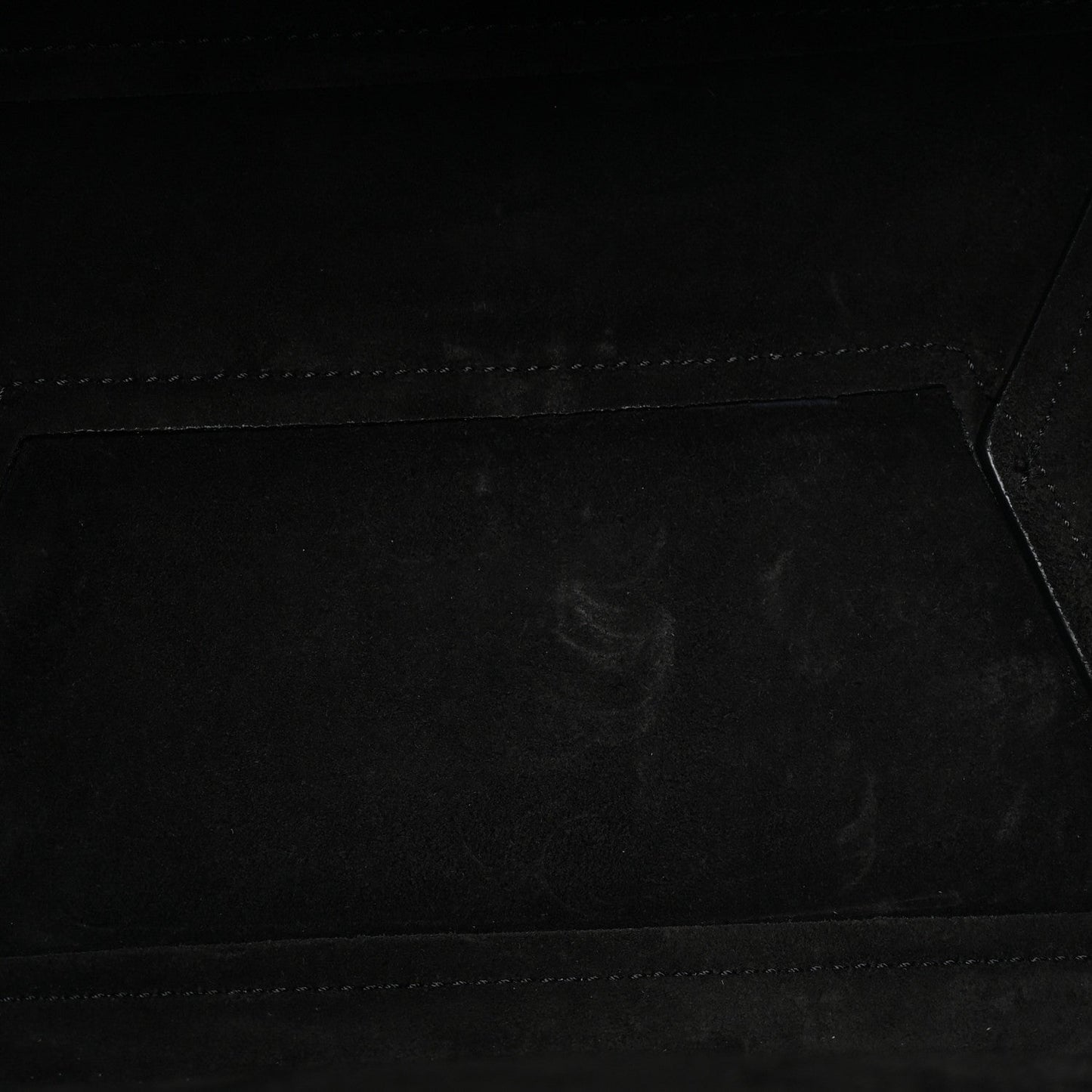 Soft Grained Calfskin Sangle Bucket Bag Black