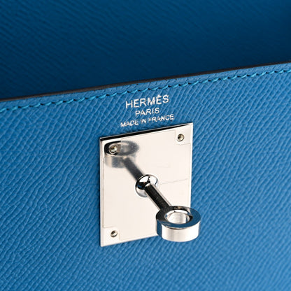 Epsom Kelly Sellier 28 Bleu Zanzibar