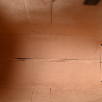 GG Supreme Monogram Web Ophidia Tote Brown