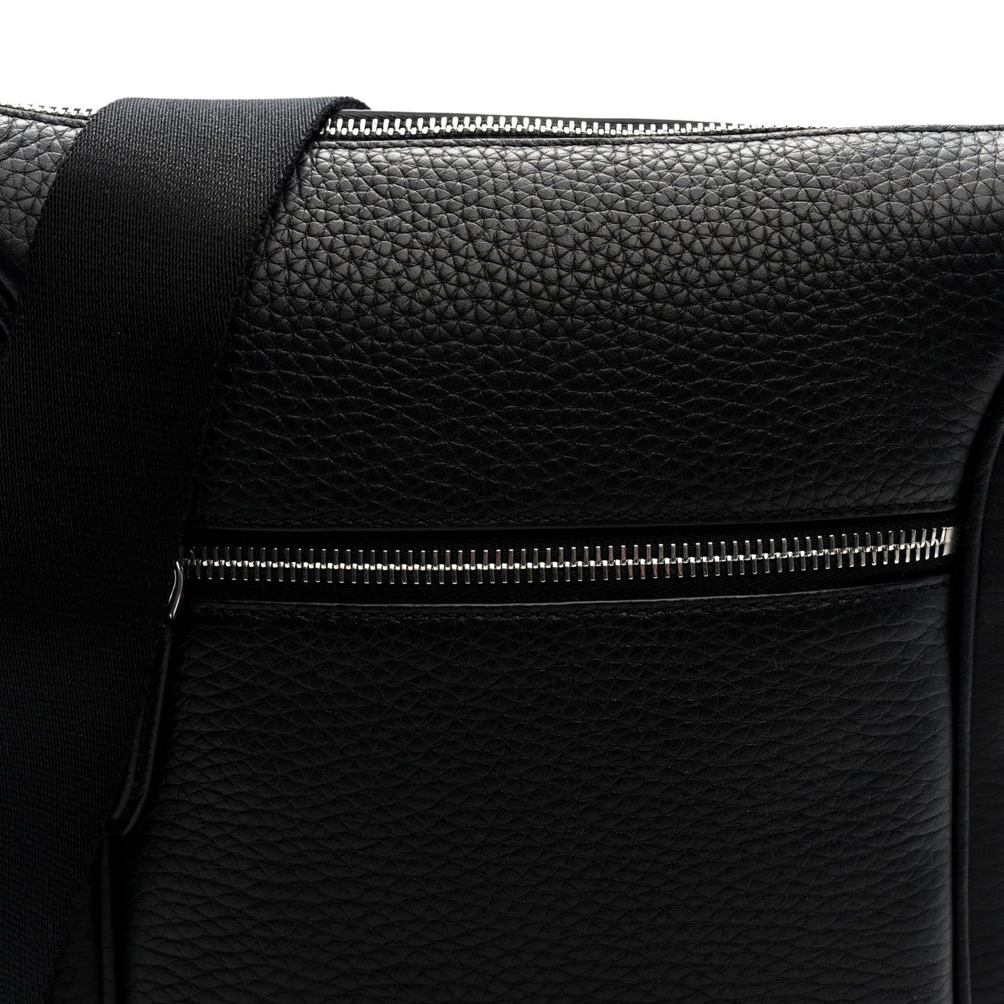 Heavy Grain Small Urban Messenger Black