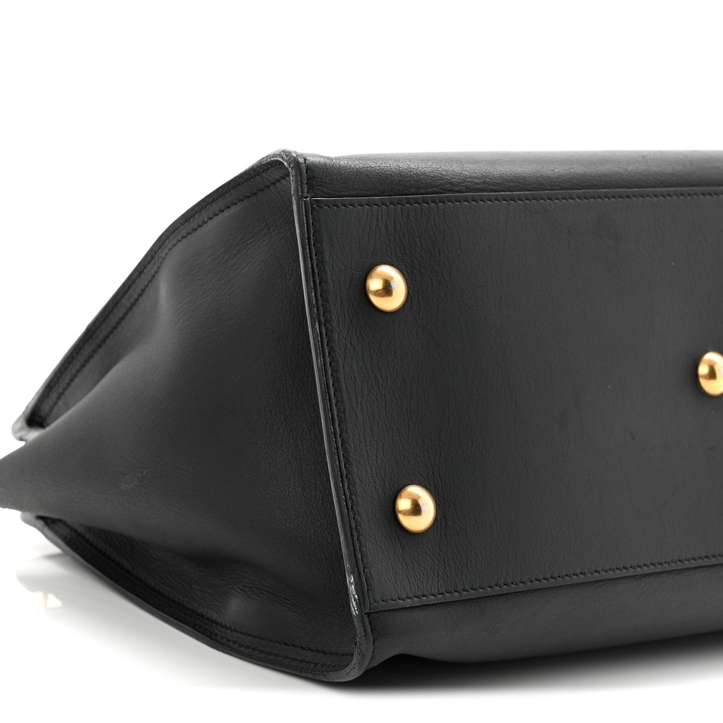 Calfskin Small Classic Y Cabas Black