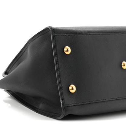 Calfskin Small Classic Y Cabas Black