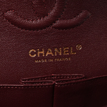 Lambskin Quilted Small Double Flap Black
