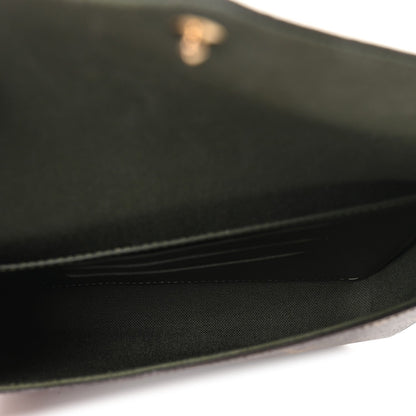 Monogram Felicie Strap & Go Kaki